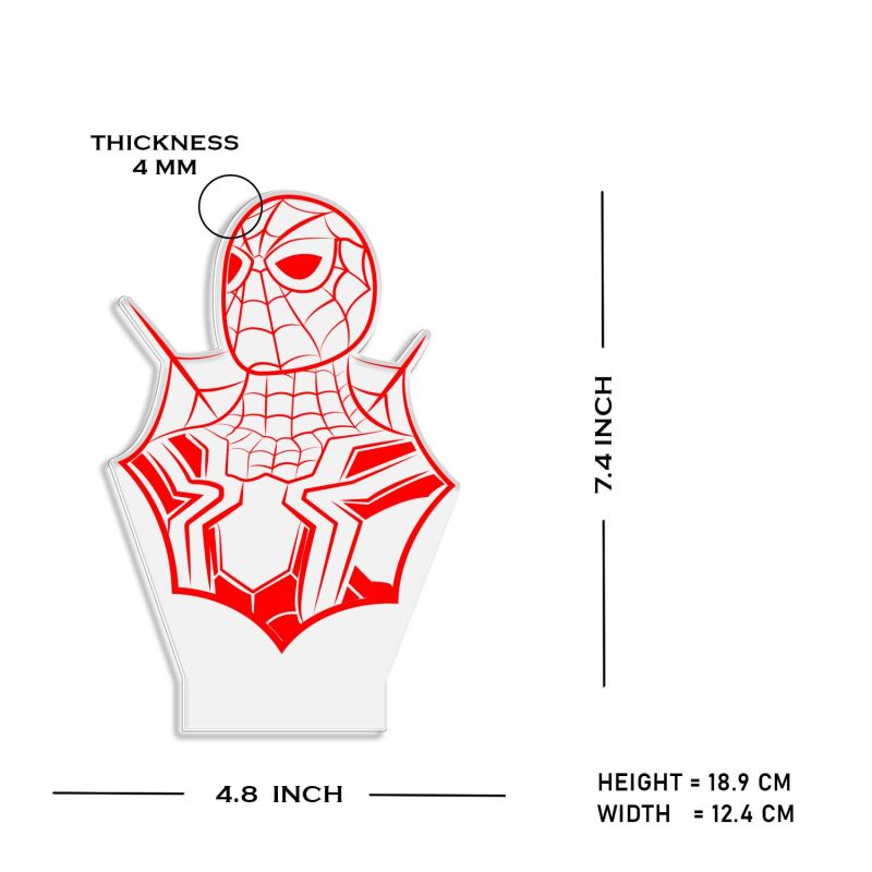 Spider Man Suit Design Night Lamp